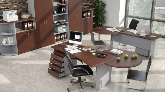 Комплект мебели для офиса «БэкВэм МДФ»