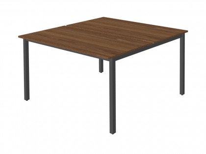 Мебель для офиса Work WM-3 + WM-3 + WM-3-02 Сдвоенный стол на металлокаркасе