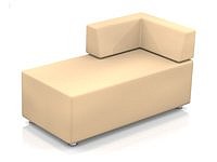Модульный диван для офиса toform M2 unlimited space Конфигурация M2-2VR (Экокожа Oregon)