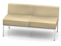 Модульный диван для офиса toform M3 open view Конфигурация M3-2D (Экокожа Oregon)
