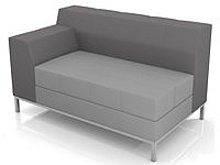 Модульный диван для офиса toform M9 style connection Конфигурация M9-2DL (экокожа Oregon)