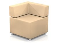 Модульный диван для офиса toform M2 unlimited space Конфигурация M2-1V (Экокожа Oregon)