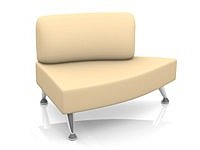 Модульный диван для офиса toform М23 fashion trends Конфигурация M23-2R (экокожа Oregon)