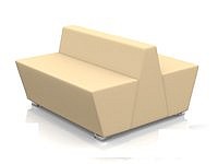 Модульный диван для офиса toform М33 modern feedback Конфигурация M33-2W (экокожа Oregon)
