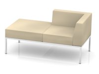 Модульный диван для офиса toform M3 open view Конфигурация M3-2VR (экокожа Euroline P2)