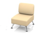Модульный диван для офиса toform М23 fashion trends Конфигурация M23-1D (экокожа Euroline P2)