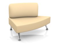 Модульный диван для офиса toform М23 fashion trends Конфигурация M23-2R (экокожа Euroline P2)
