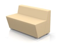Модульный диван для офиса toform М33 modern feedback Конфигурация M33-2D (экокожа Euroline P2)