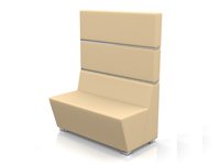 Модульный диван для офиса toform М33 modern feedback Конфигурация M33-2D3 (экокожа Euroline P2)
